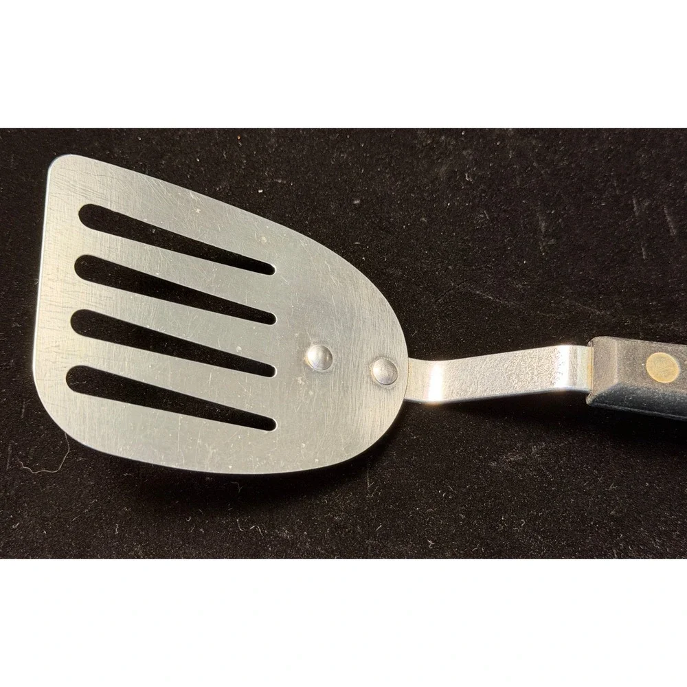 Vintage Ekco Forge Stainless Steel Spatula and Potato Masher Set, Made in USA